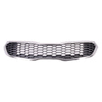 Replacement Plastic Front Grille w/Chrome Outer Molding (See Compatible Chart)