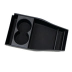 1x Front Center Console Storage-Box ABS-Black Organizer Tray for Hyundai