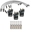 Set of 3 Ignition Coils & 6 Spark Plugs for Subaru Impreza