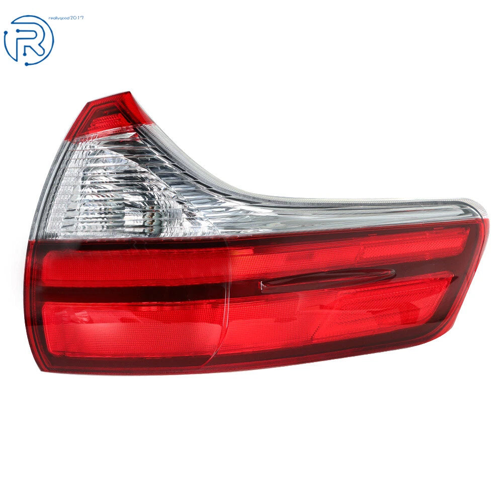 Right Passenger Side Tail Light for Toyota Sienna (2015-2020) Chrome