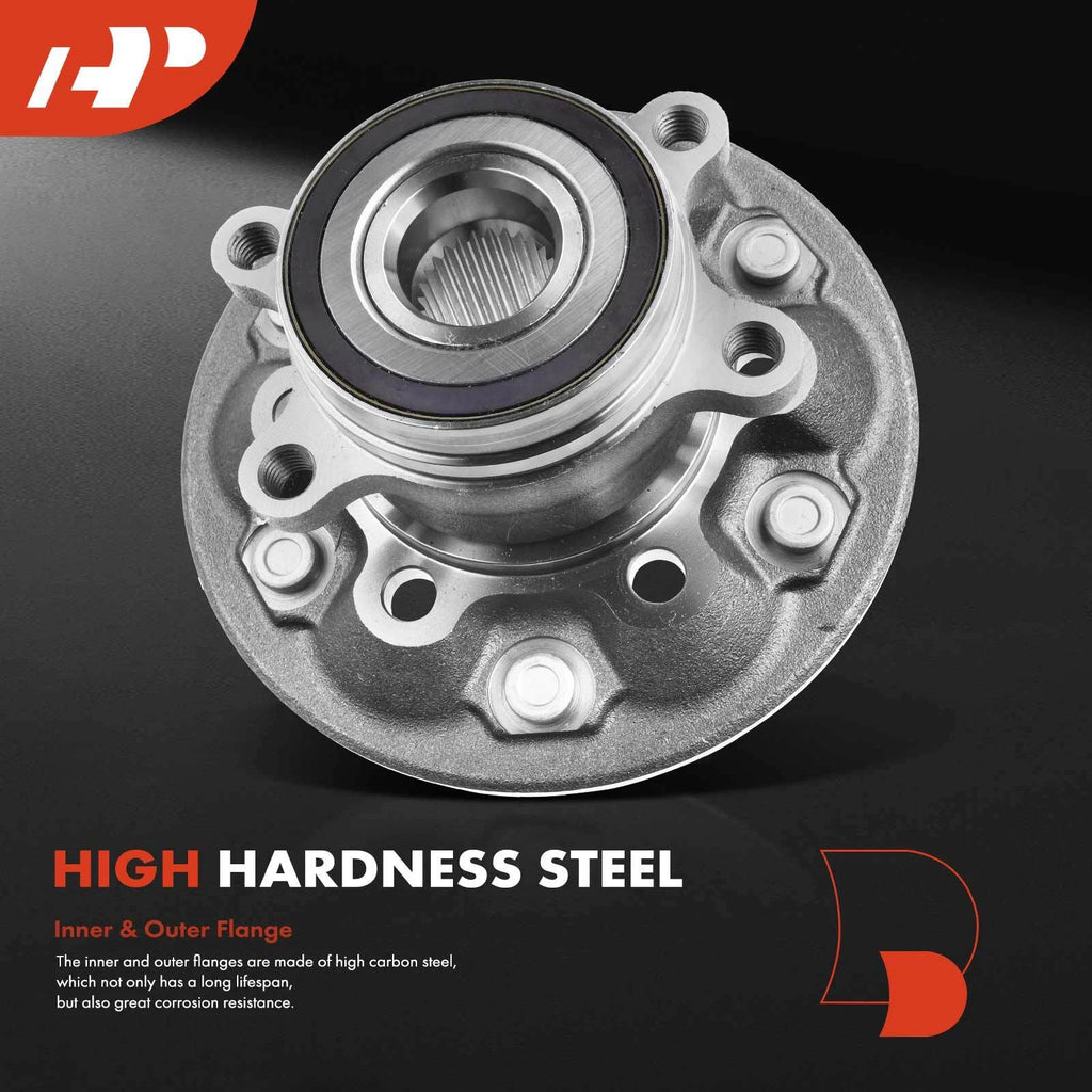 2X Front Wheel Bearing & Hub Assembly for Chevrolet Colorado (2009â2012)