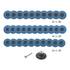 Set of 30 Sanding Discs for Mixed Applications (2 Inch, 40/60/80 Grit)