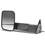 Left Powered Heated Smoked LED Signal Flip Up Towing Mirror for Dodge RAM (2009–2016)