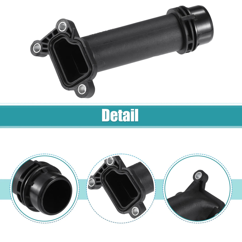 Engine Coolant Hose Connector for BMW E90 E91 E92 E93 X1 X3 X4 (2007–2013) No.11127810707