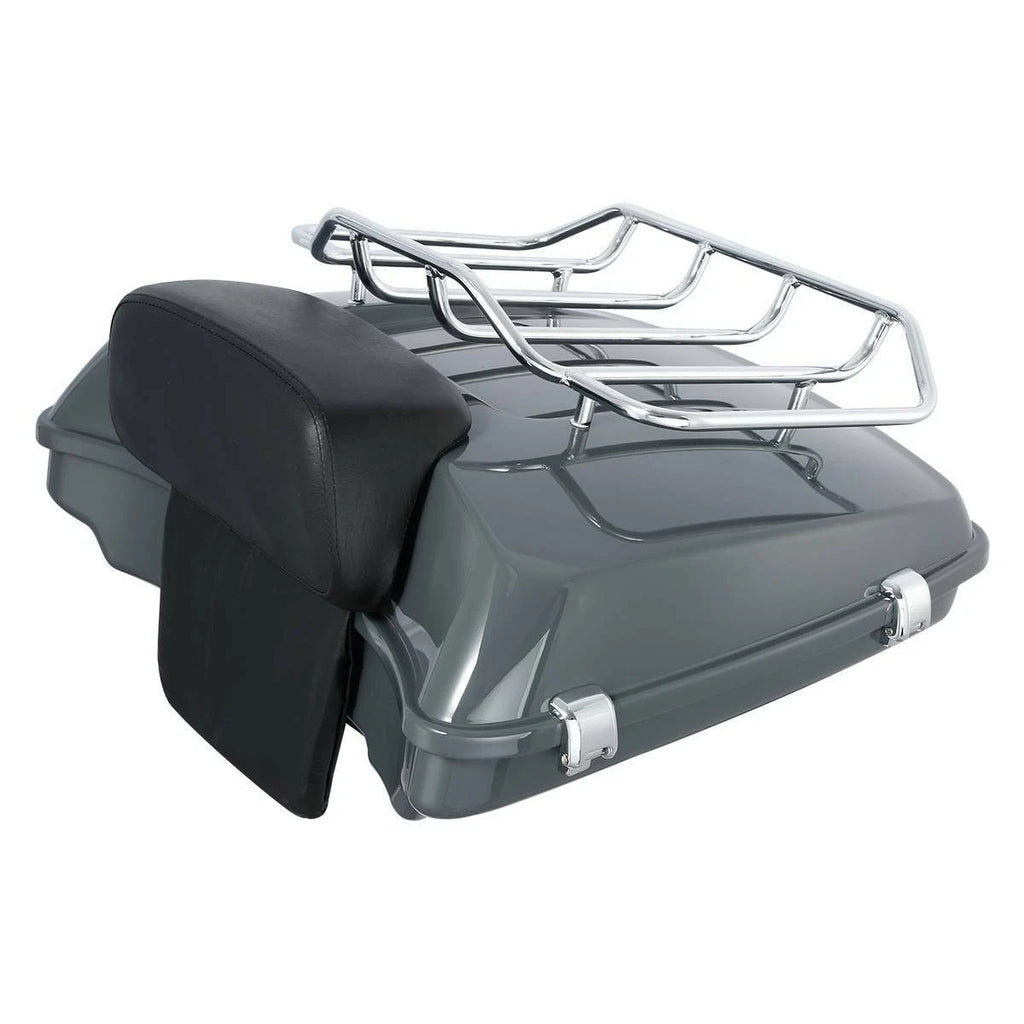 Razor Trunk Pad for Harley CVO Street Road Glide (2014–2026) Gunship Gray