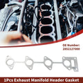 1 Pc Exhaust Manifold Header Gasket for Hyundai Santa Fe (2001–2006) No. 28521-27000