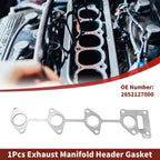 1 Pc Exhaust Manifold Header Gasket for Hyundai Santa Fe (2001–2006) No. 28521-27000