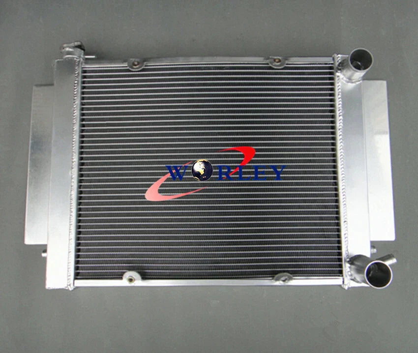 Aluminum Radiator, Fan, Oil Cooler for Mazda RX2 RX3 RX4 RX5 RX7 (1970-1985)