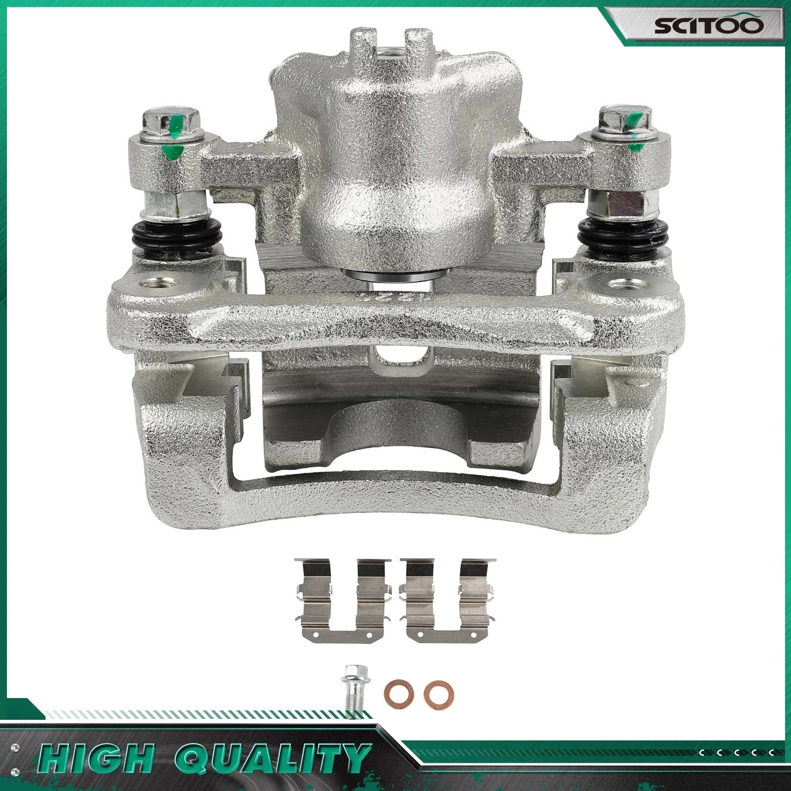 Rear Right Brake Caliper w/ Bracket for Kia Forte5 (2012–2013) & Hyundai Accent (2006–2007)