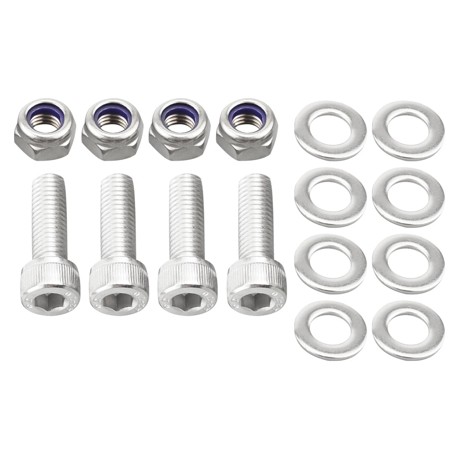 Skid Plate Bolts Nuts Gaskets Kit for Yamaha Banshee 350 (1987–2006)