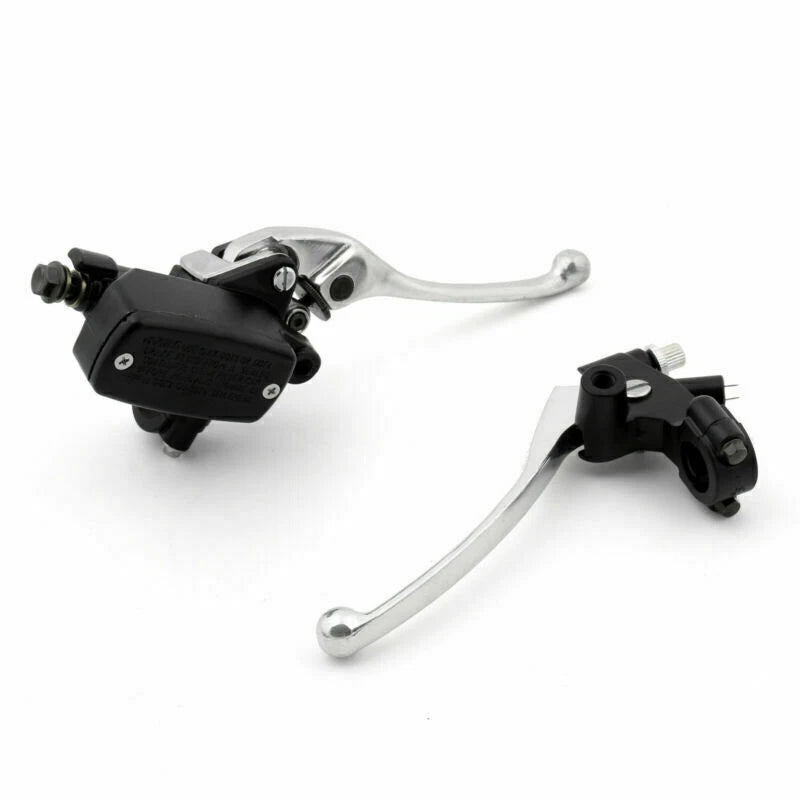 Chrome Hand Control Reservoir Brake Clutch Levers for Motorcycle (T9)