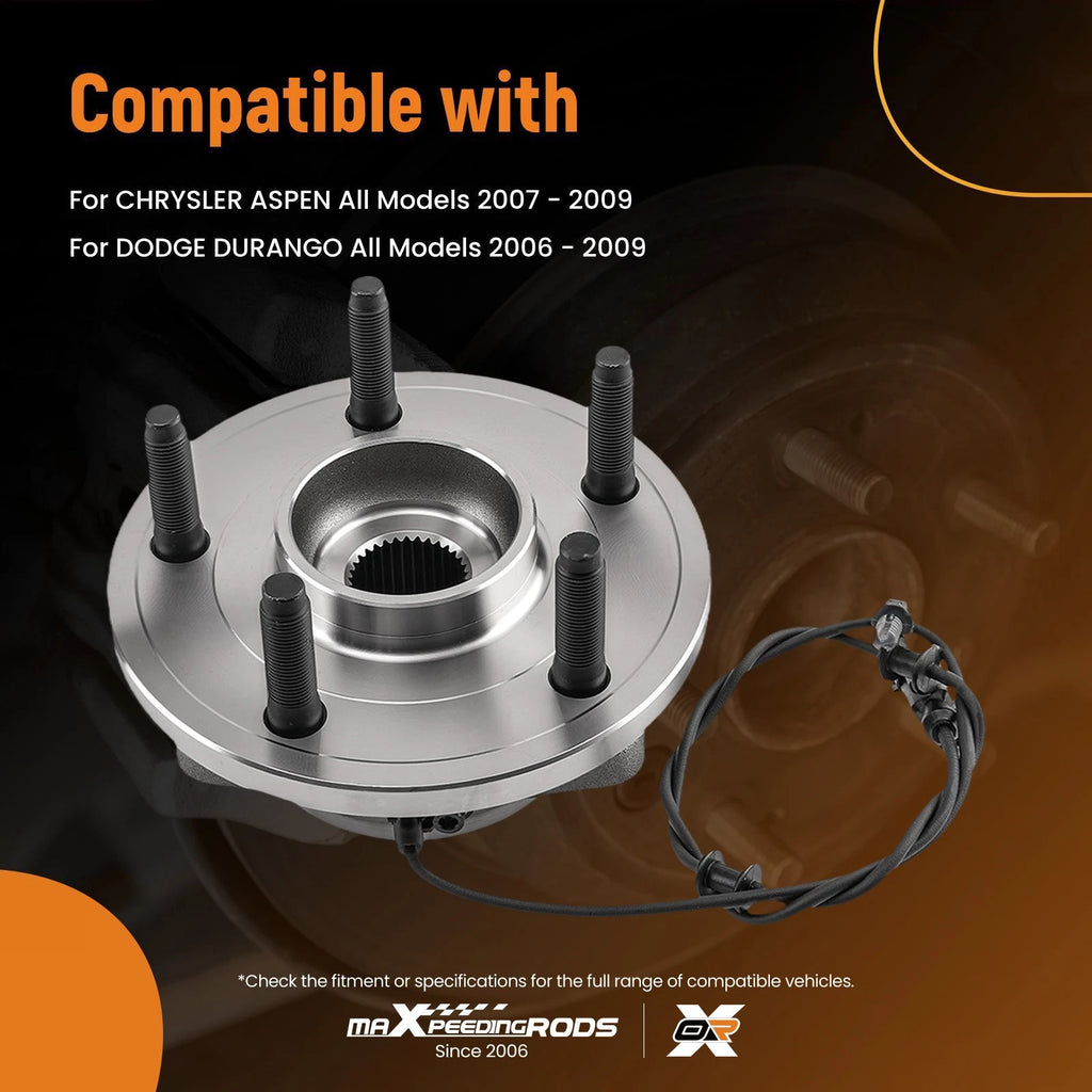 Front Wheel Bearing Hub for Chrysler Aspen (2007–2009)