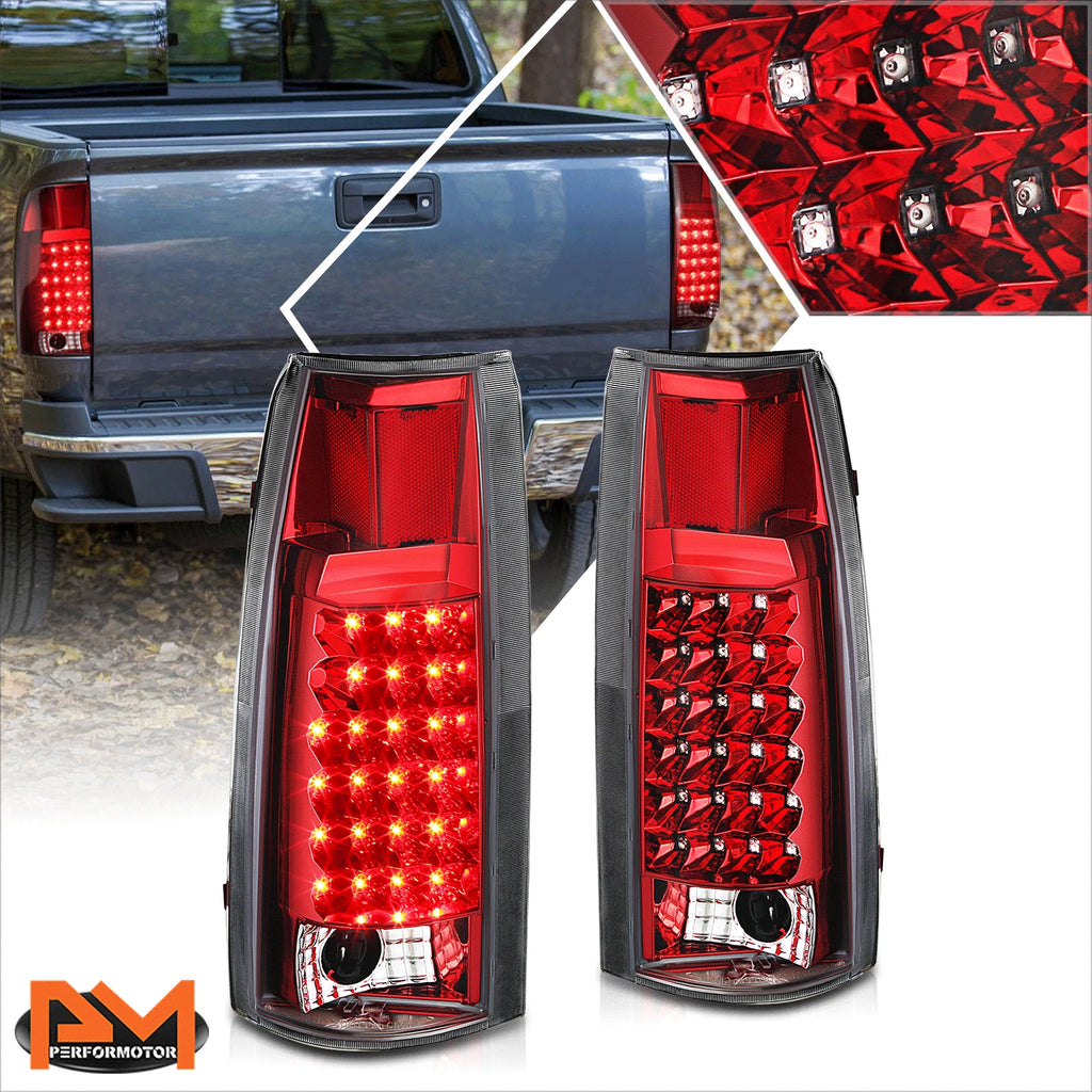 2X LED Tail Lights for Chevy C/K Pickup (1992–1999)