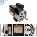 Electric Motor 7/8" Shaft for Air Compressor (3450 RPM, Single Phase)