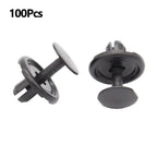 100 Pcs Nylon Clips for Toyota (Fits 20mm x 9mm, 7mm Hole)