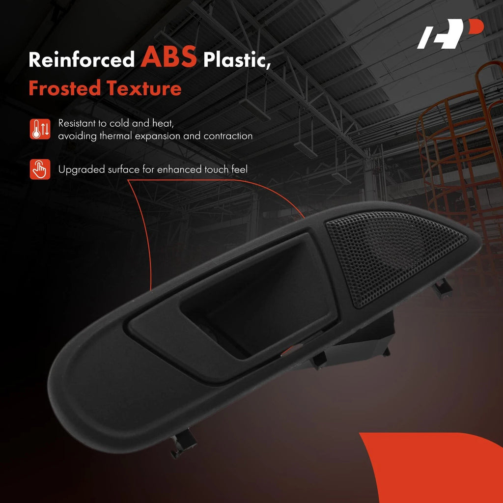 Front Right Black Interior Door Handle for Ford Fiesta (2011-2019)