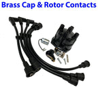 Tune-Up Kit for MerCruiser OMC GM 2.5 3.0L (Distributor Cap, Rotor, Points, Wires)