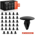 30Pcs 8mm Nylon Front Fender Retainer Clips for Chevy Silverado (2007–2023)