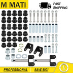 Front Rear End Repair Drive-up Bushing Kit for Club Car DS (1992–2023)