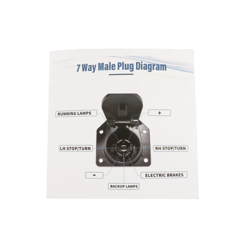 Trailer Tow Wiring Harness 4 & 7 Pin Plug for Ford (2002–2004)