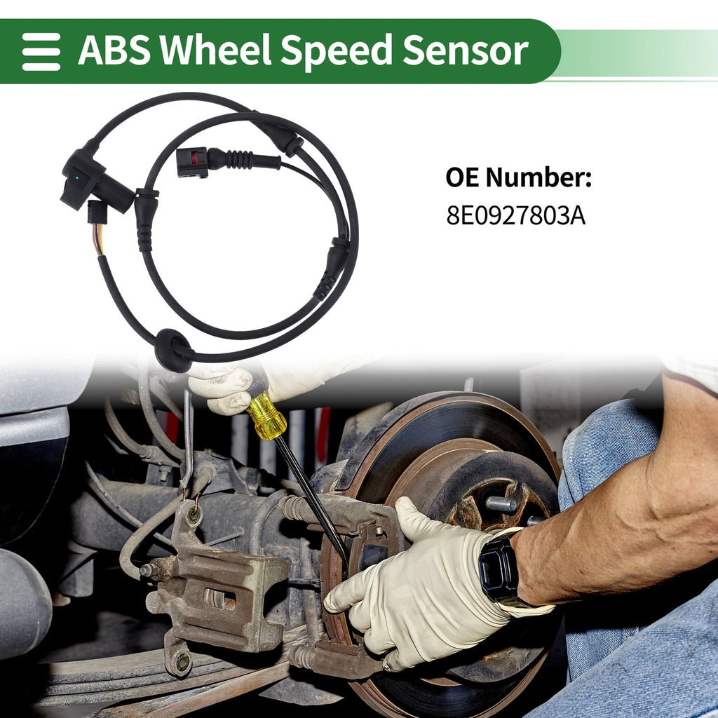 ABS Wheel Speed Sensor for Audi A4 B6 (2001–2005) 8E0927803A/8E0927803