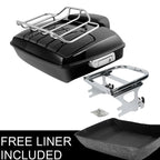 Trunk Backrest Pad Mount Rack for Harley Davidson Touring (1997–2008)