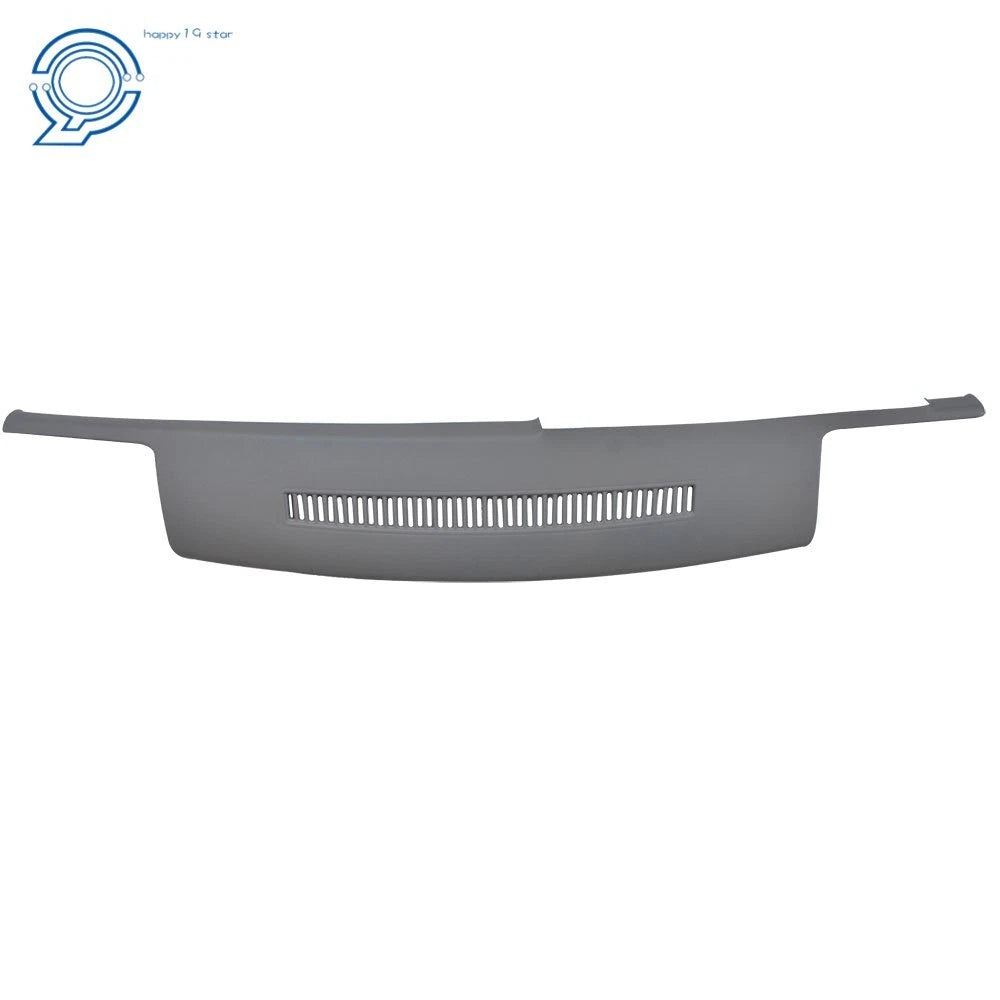 Textured Grey Molded Dash Cover Overlay for Chevy GMC Truck C1500 K1500 (1988–1994)