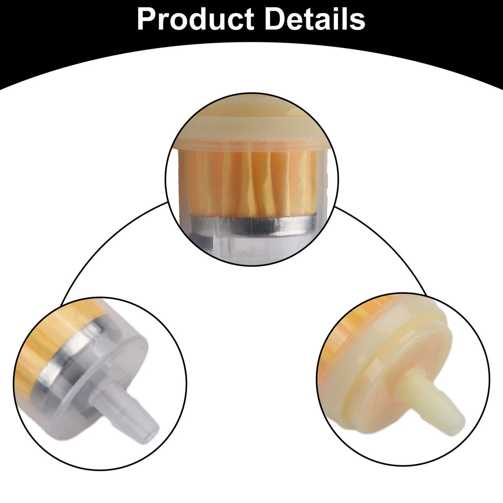 6mm Fuel Filter with Magnet for Motorcycle Scooter Moped ATV Quad
