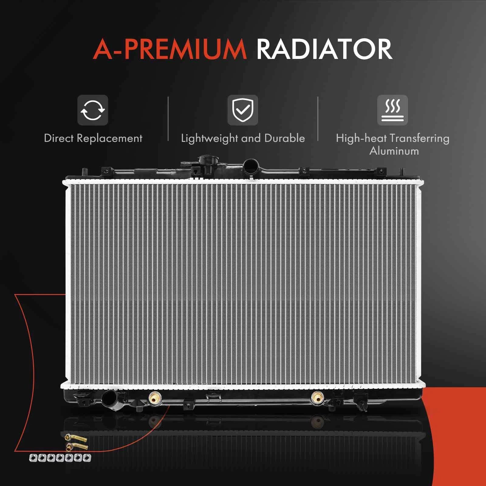 Radiator & A/C Condenser & Cooling Fan Kit for Acura TL Honda Accord (2003–2008)
