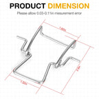 3X Air Filter Housing Wire Latch for E-Z-GO Golf Cart (1994–2005) 72145G01