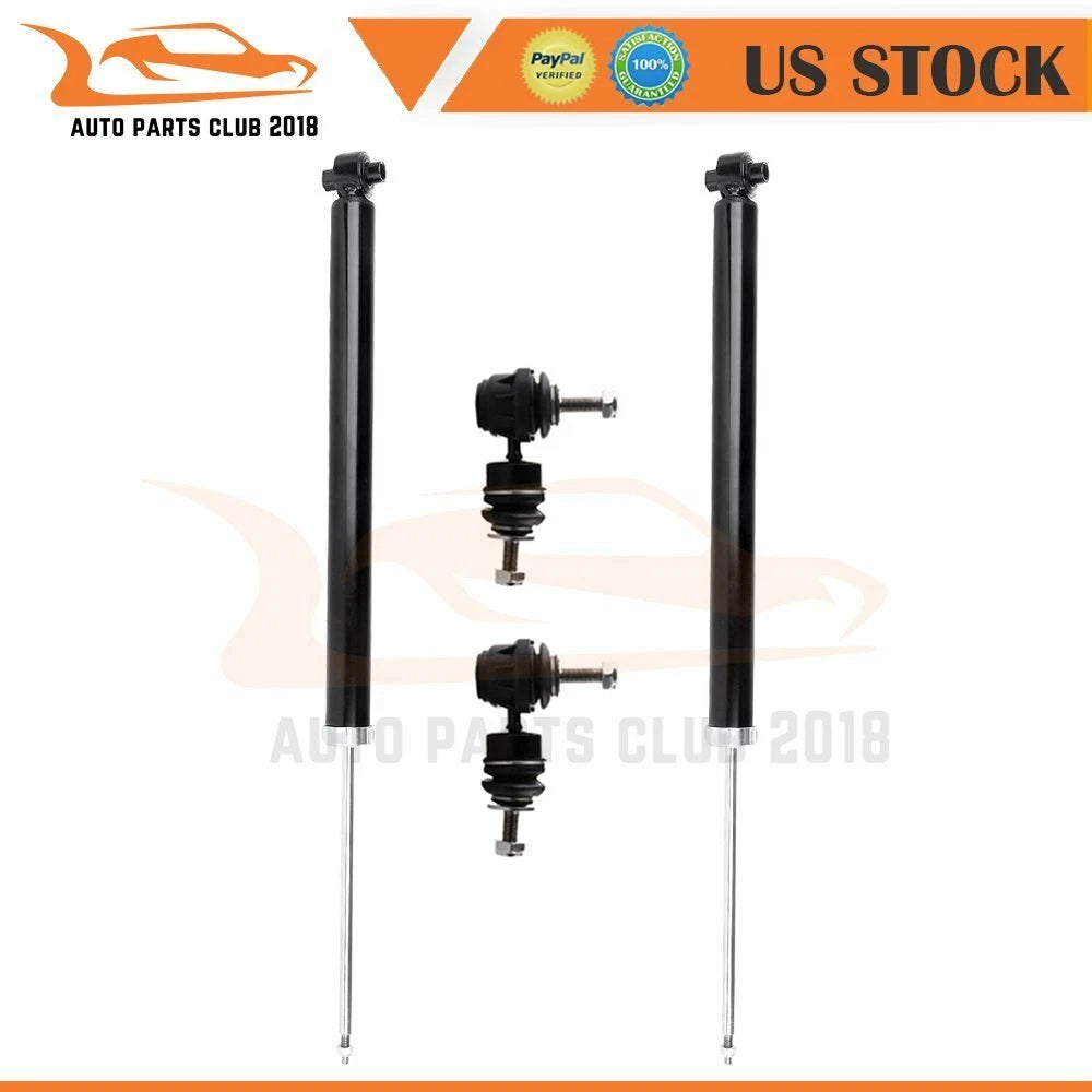 Set of 2 Rear Gas Shocks and Sway Bar End Links for Mazda 3, 5 (2004–2014)