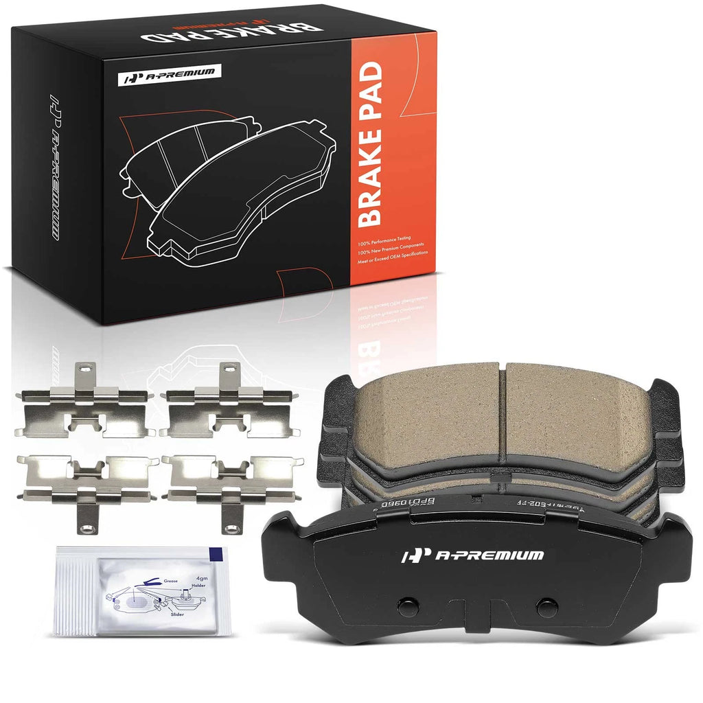 Set of 4 Rear Ceramic Brake Pads for Suzuki Forenza (2004–2006)