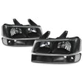 Set of 4 Headlights & Turn Signal Lamps for Express/Savana 1500-4500 (2003–2024)