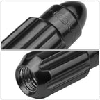 20Pcs Bullet Shaped End Lug Nut Set for NRG Innovations LN-LS500BK-21
