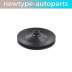 Saginaw Power Steering Pump Pulley for GM (Single Groove, Black)