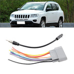 Car Stereo Radio Cable Adapter Wire Harness Antenna for Jeep Dodge