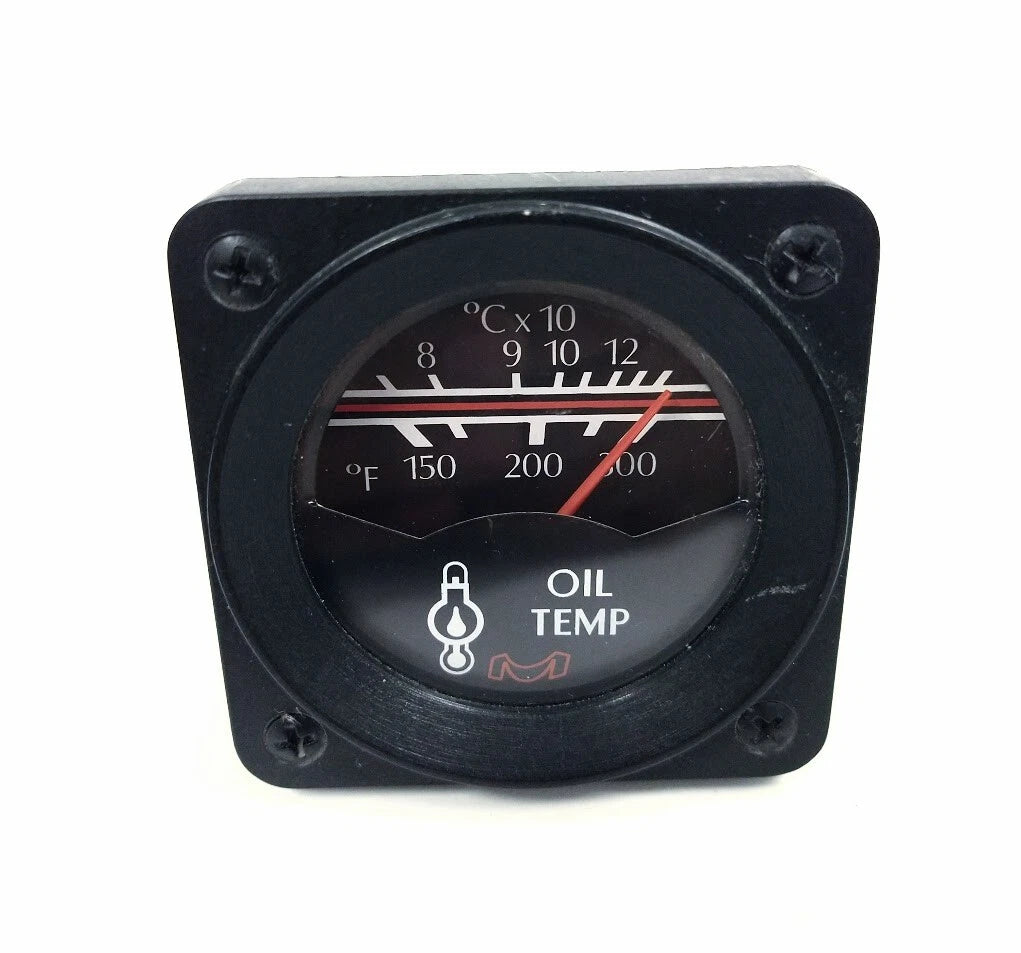 Oil Temperature Gauge 150-300 Degrees for Medallion 3-87, D-914