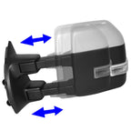 Powered Heated LED Turn Signal Towing Mirror for Ford Super Duty (1999–2007)