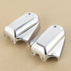 Chrome Rear Axle Covers for Harley Heritage Softail Deluxe (2008-2017)