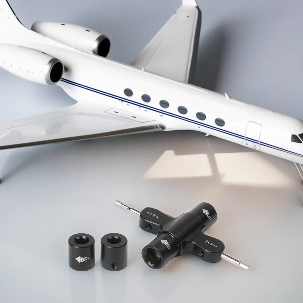 Prop Tool with Ratchet for M5 Wrench (1.5mm, 2mm) for RC Repairs