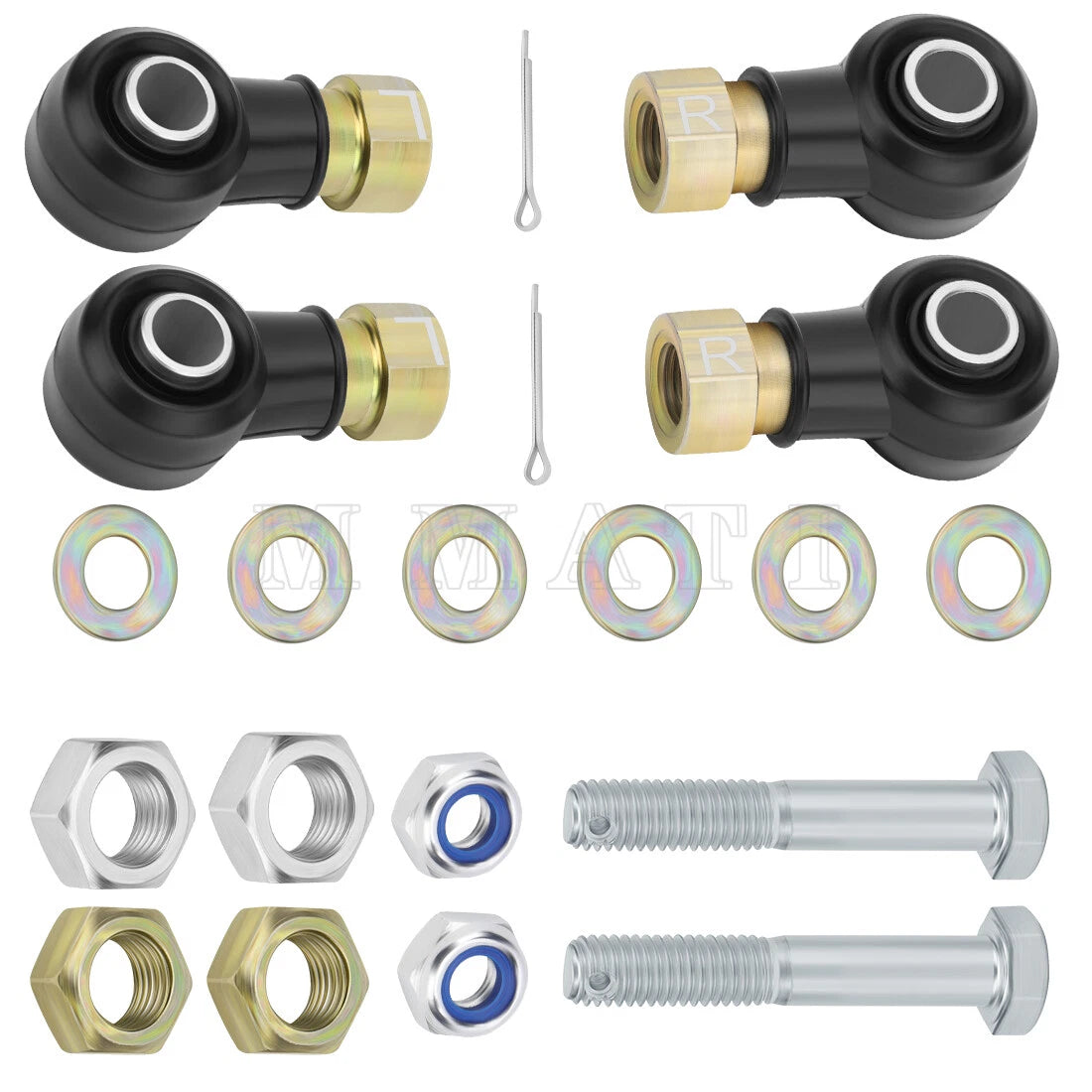 2x Tie Rod Ends for Polaris Sportsman 800 700 600 570 500 450 400 335 ETX X2