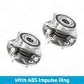 2X Front Wheel Bearing Hubs ABS for Toyota Landcruiser Prado (2003–2009)