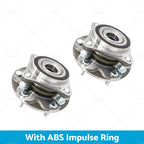 2X Front Wheel Bearing Hubs ABS for Toyota Landcruiser Prado (2003–2009)