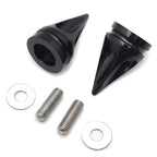 Pair Cone Handle Bar End for Kawasaki Ninja 250 500 ZX14 (1994–2007) Chrome