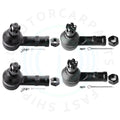 Set of 4 Tie Rod Ends for Honda Passport (1994–1997) & Isuzu Pickup (1988–1995)