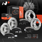 Disc Brake Rotors & Ceramic Pads for Ford F-350 Super Duty