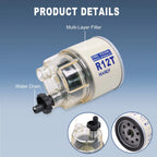 Fuel Filter Water Separator for R12T