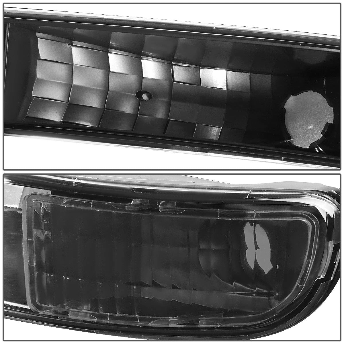 Bumper Signal Light for GMC Sierra/Yukon (1999–2006) Black Housing Crystal Clear