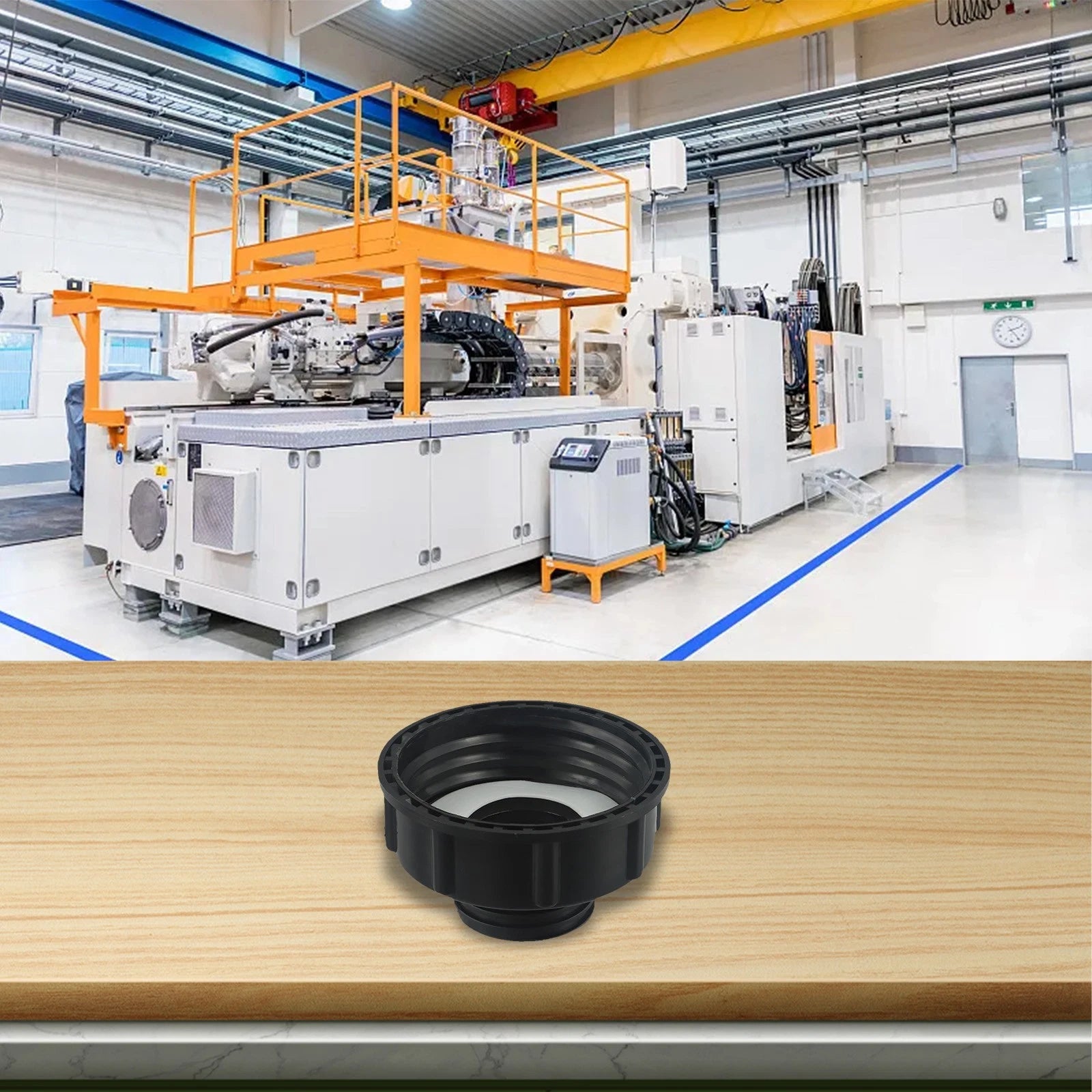 IBC Adapter for Ton Reduce S100x8 Female to DN60 Male