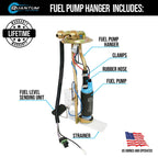 340LPH AN fitting hanger + send unit for Chevy GMC Squarebody (1973–1991)